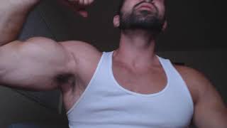 Master Liam King - Hairy Armpits & Bicep Flex Worship