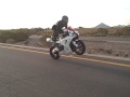 Seat standing wheelie Honda CBR