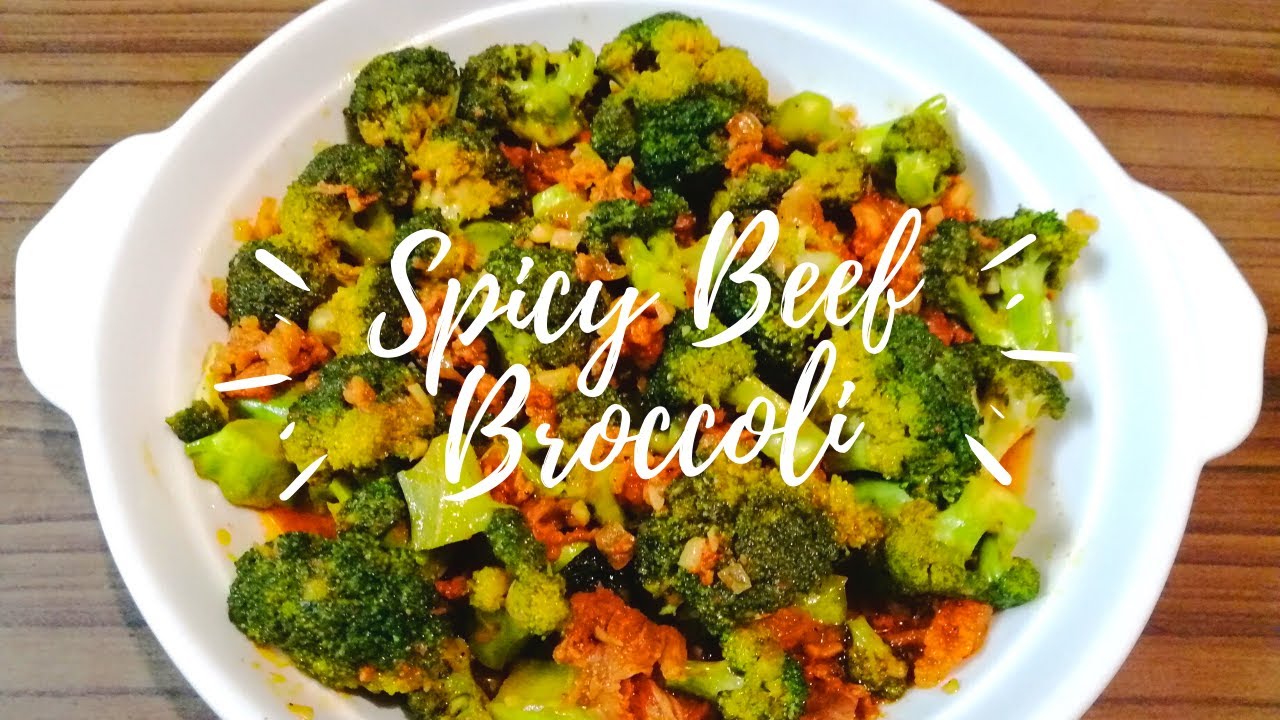 Spicy Beef Broccoli Food Vlog 12 CJ Lanzar YouTube
