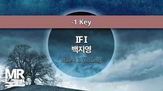 MR노래방ㆍ-1 Key] IF I - 백지영 (Baek Z Young)ㆍMR Karaoke