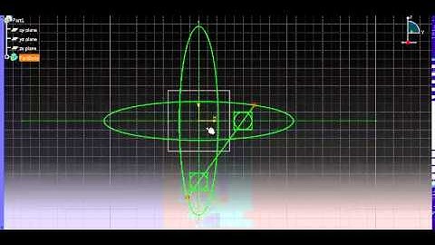 Elliptical Trammel mechanism in catia