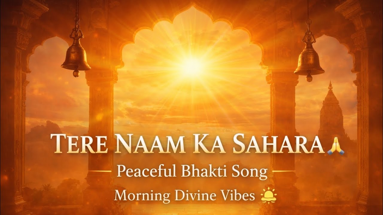 Tere Naam Ka Sahara 🙏 | Peaceful Bhakti Song | Morning Devotional Hindi Bhajan | Suno AI Songs