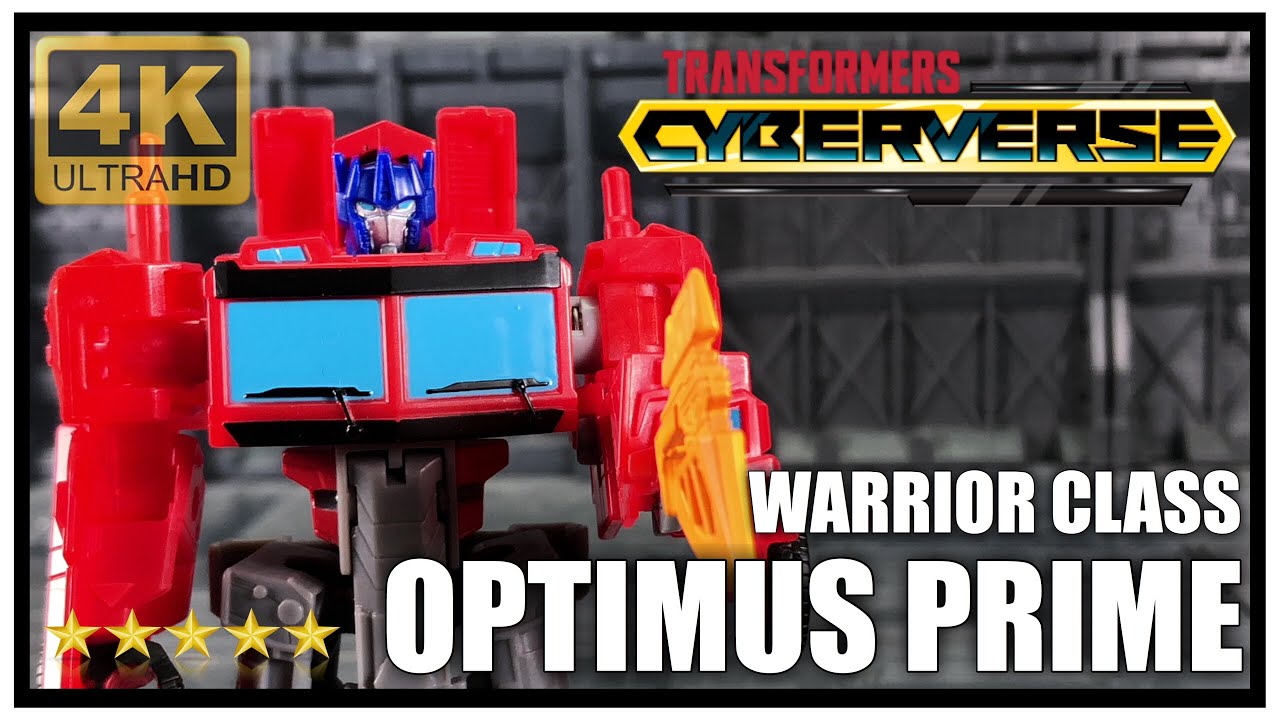 transformers cyberverse warrior optimus prime