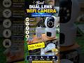 Best Dual Lens Wifi Camera For Shop | smart wifi camera for shop #hdcamera #videocamera #smartcamera