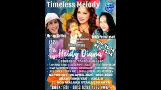 45 TH HEIDY DIANA BERNYANYI MENAMPILKAN MERIAM BELLINA INDAH PERMATASARI JOHAN UNTUNG 26 FEN 25 LIVE