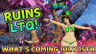 [PSO2 NGS] Ruins LTQ! | Whats Coming? Update Info - July 15th 2026