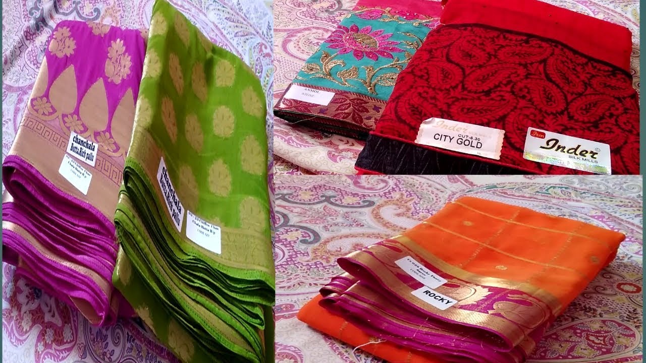 Pure mysore binny silk Contrast... - Bangalore saree udyog | Facebook