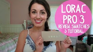 NEW Lorac Pro 3 Review, Swatches & Tutorial!