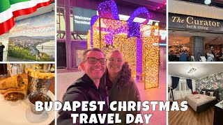 Budapest Travel Day! A Christmas Getaway! Heathrow to Hungary with British Airways