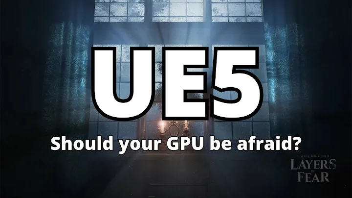 Découvrez les performances incroyables de l'Unreal Engine 5 avec les cartes graphiques de dernière génération!