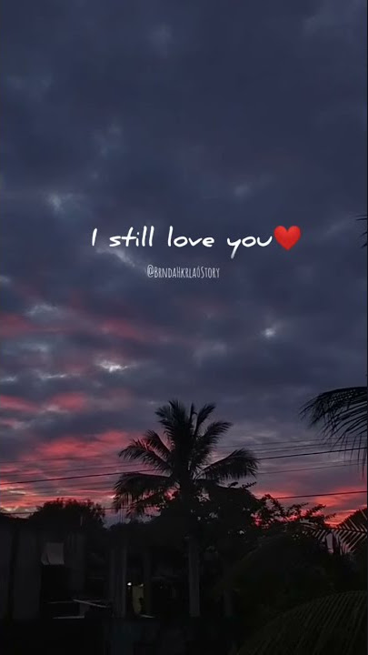 Story' Wa I still love you ❤️