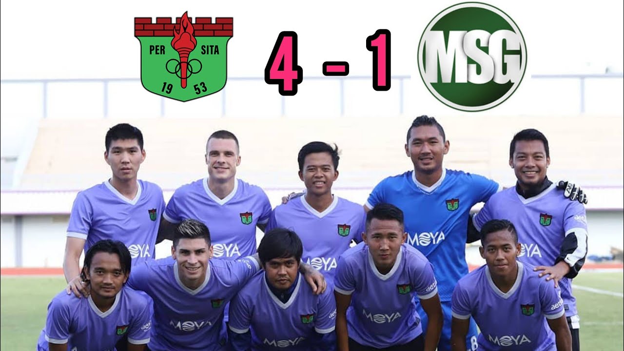 Hasil pertandingan Persita tangerang vs Munial Sport Group (MSG)//4-1