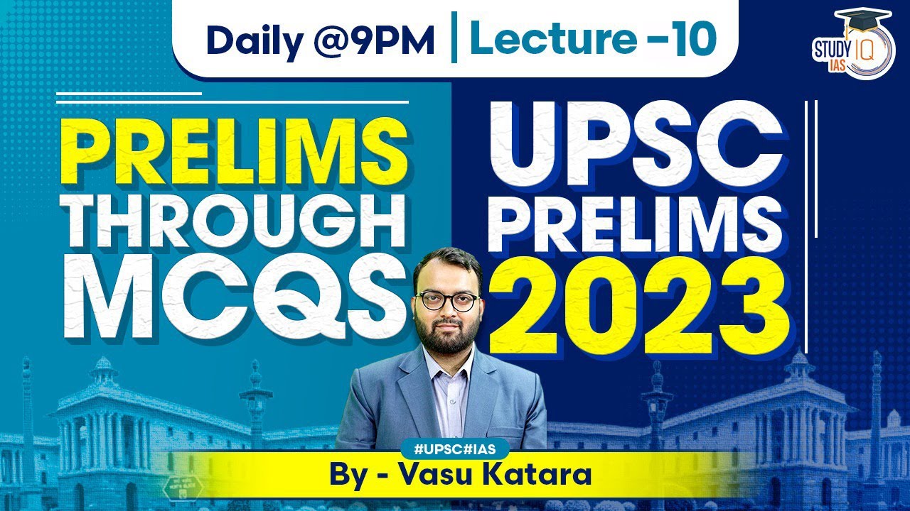 Crack UPSC Prelims 2023 through MCQs | Indian Economy | Lecture 10 | StudyIQ IAS