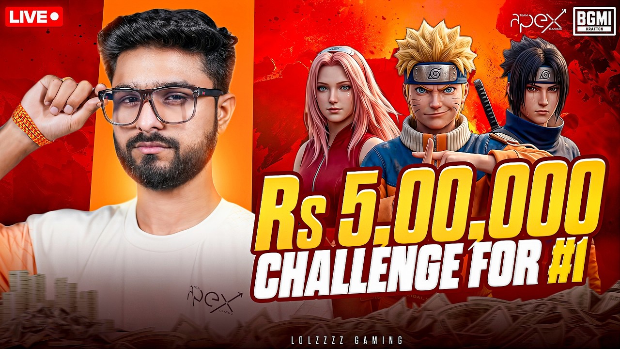 #1 KAB HOGA? | 5 LAKH INR CHALLENGE | @LoLzZzGaming