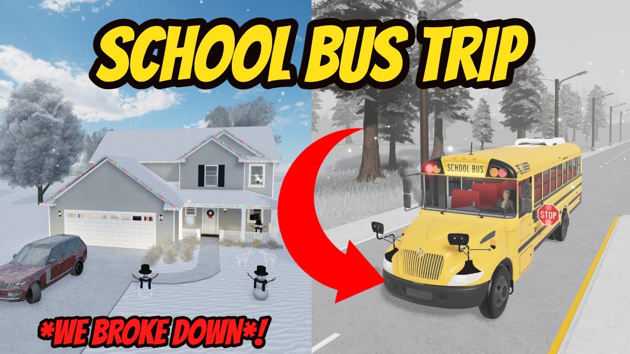 Greenville, Wisc Roblox l School Bus Field Trip BROKE DOWN Rp - YouTube