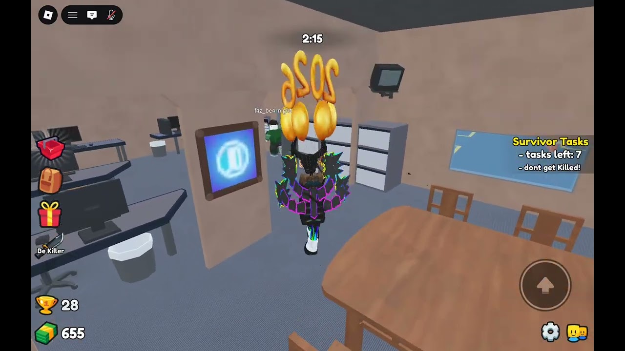 Playing roblox