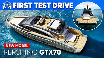 The OWNER/OPERATOR Pershing?🔥 EXCLUSIVE: Pershing GTX70 Test, Tour & Review | YachtBuyer