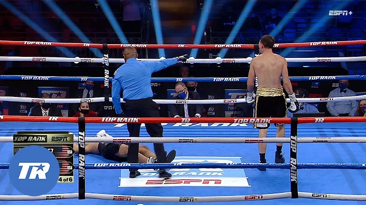LOOK AT HIS LEGS, HE'S DONE! | Martinez Nasty KO o...