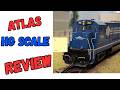 Atlas HO Scale DCC B23-7 ESU Loc 5  Review and Look Over