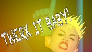 Miley Cyrus TWERKING 2013 VMA Performance HD UP CLOSE