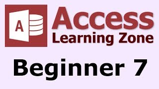 Famous Microsoft Access Beginner Level 7 - Introduction Profile