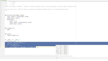 Euler and Python! Ep 026 - Reciprocal cycles