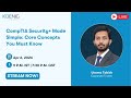 CompTIA Security+ Made Simple: Core Concepts You Must Know