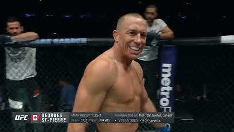 UFC 217 Bisping vs St Pierre