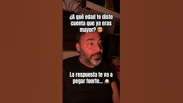 ¿A qué edad te diste cuenta que ya eras mayor? 🤯 La respuesta te va a pegar fuerte… 🕰️