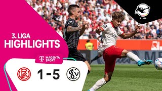 RW Essen - SV Elversberg | Highlights 3. Liga 22/23