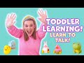 Toddler learning spring learn to talk and play more than just first words