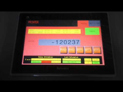HMI Autonics LP-S070 Control Servo