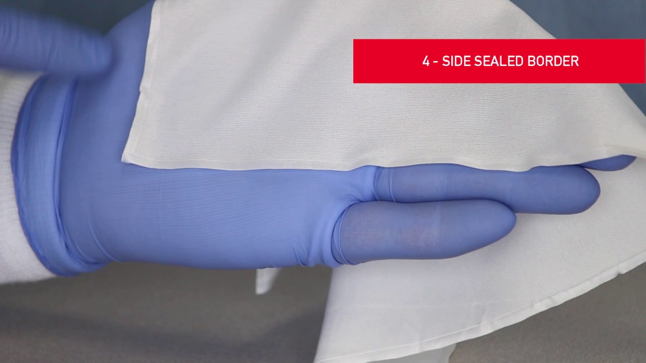 Choice® Edge Cleanroom Wipe - YouTube