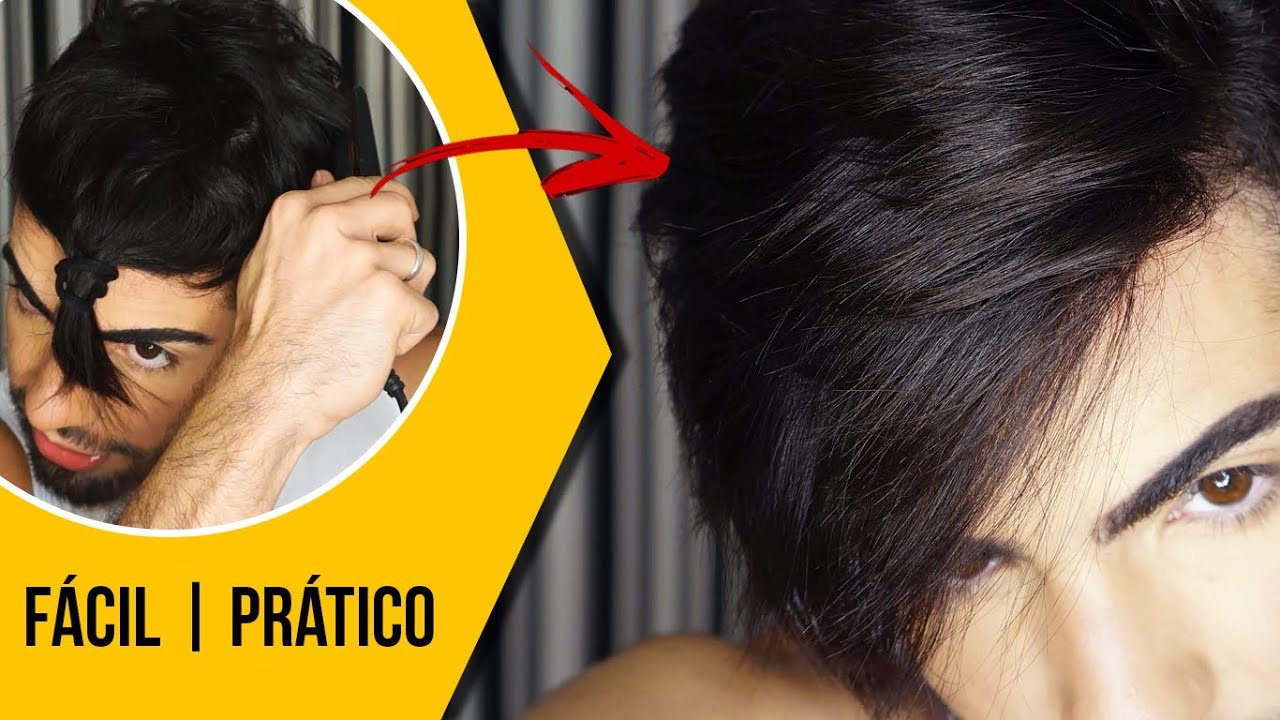 PRANCHANDO O CABELO MASCULINO | PASSO A PASSO - UMA RAPIDINHA