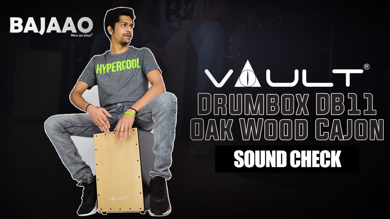 Vault Drumbox DB11 Oak Wood Cajon | Sound Demo w/ Pranesh Sawant
