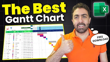 The BEST Excel Gantt Chart For Project Management - Absolutely Free! 🌟