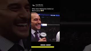 Islam Makhachev Called Out Brock Lesnar! 🤣💀 # #ufc #mma #boxing #khabib #shorts