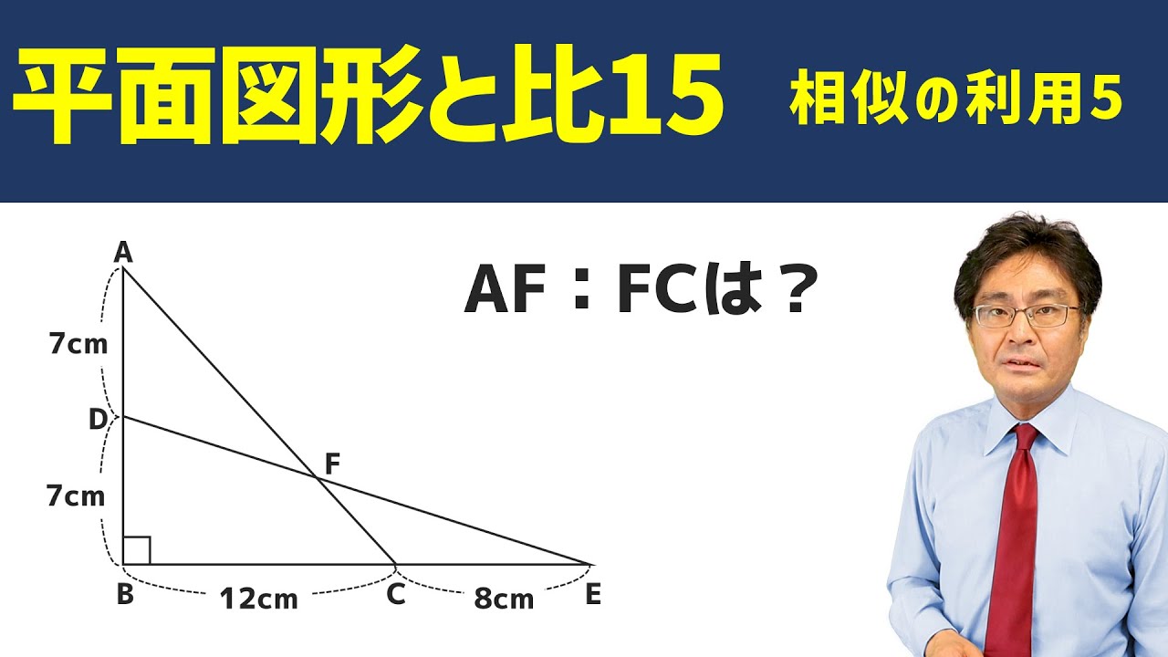 Use of Similarity 5 [Junior High School Entrance Exam Mathematics