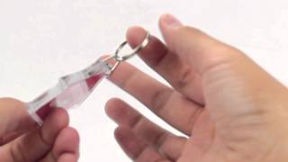 House Shaped Acrylic Keyring » CG9586