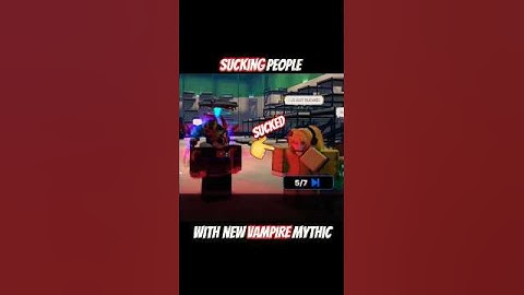 sucking people with Vampire mythic ink game #roblox #inkgame #jaidmeel