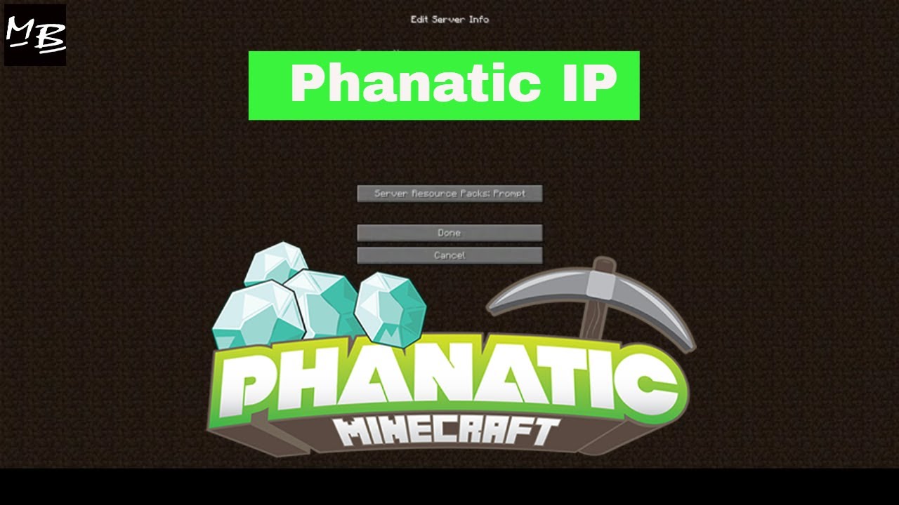 Minecraft PhanaticMC Server IP Address - YouTube