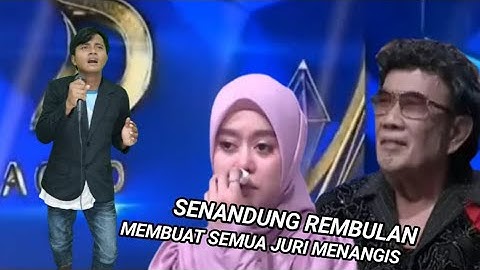 VIRAL|Jama Ludin Sukses Bawakan Lagu Senandung rembulan Membuat semua juri Menetes air mata