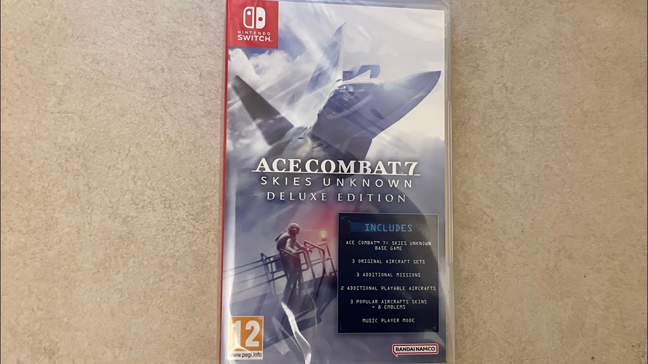 Unboxing ACE COMBAT 7: SKIES UNKNOWN DELUXE EDITION (EU IMPORT