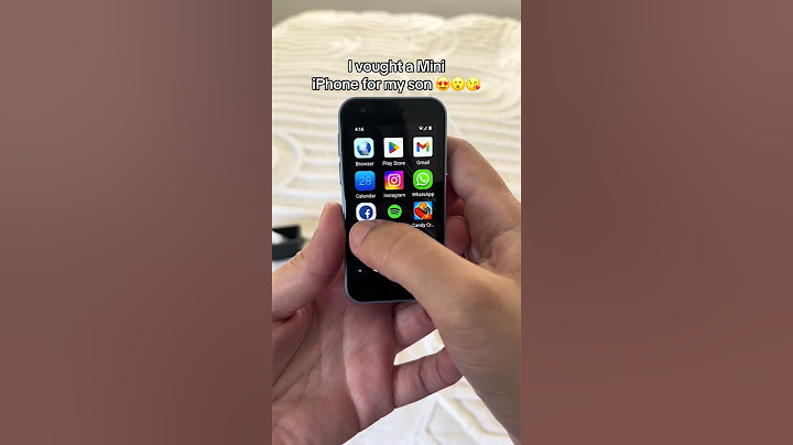 Mini Iphone on Android 😍 #mini #miniphone #smartphone