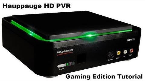 Hauppauge HD PVR Gaming Edition Setup Tutorial + BEST SONY VEGAS QUALITY SETTINGS