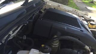 Turbo diesel Hilux D4D 2007 siren noise