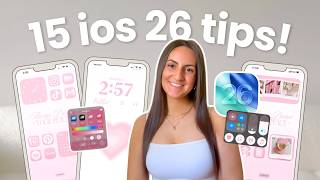 15 ways to customize your phone with iOS 26 (to make your phone aesthetic!!) screenshot 1