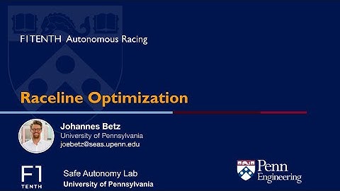 F1Tenth - L22 Raceline Optimization