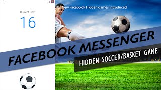 How to Play Soccer Game On FB Messenger screenshot 2