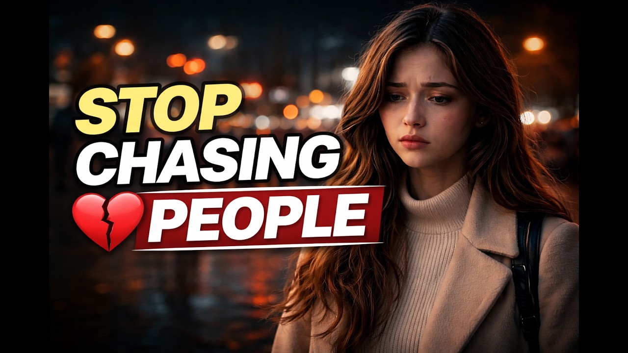 Stop Chasing People – Do This Instead Life Changing - YouTube